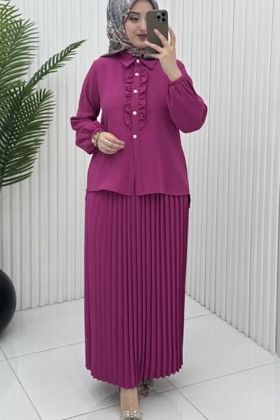 Asya Etekli Takım Fuşya