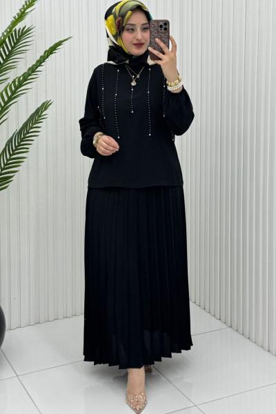 Hale Etek Takım Siyah