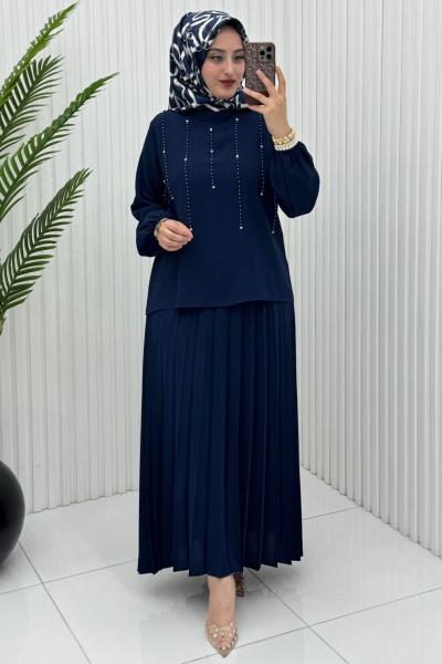 Hale Etek Takım Lacivert