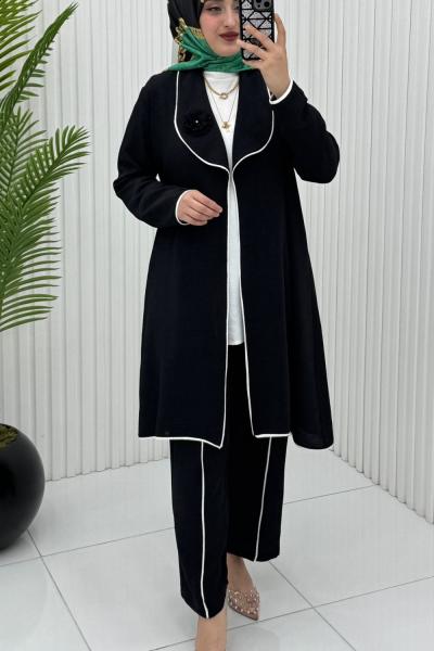 İkra 3 lü Takım Siyah