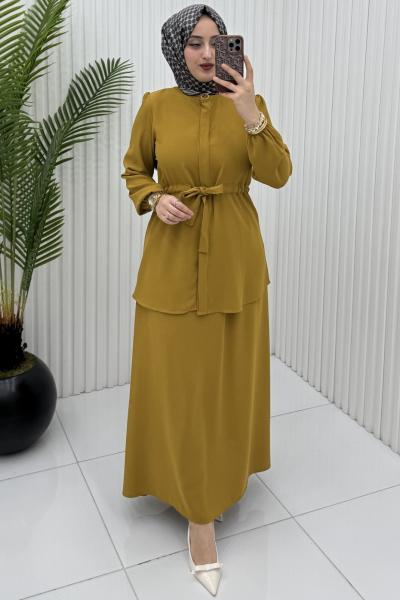 Lisa Etek Takım Yağ Yeşili