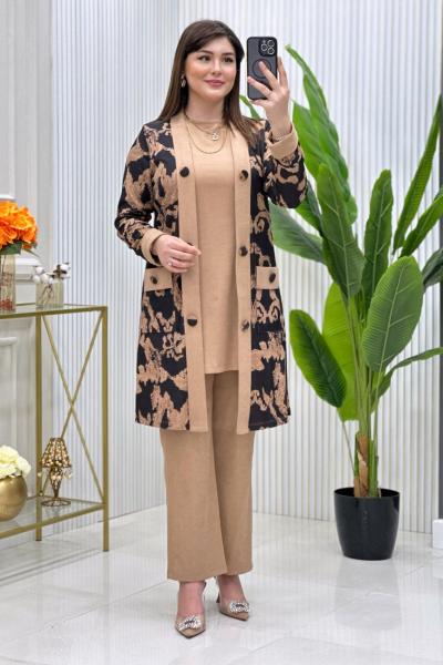 Açelya 3’lü Takım Siyah