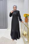 Asena Elbise Siyah
