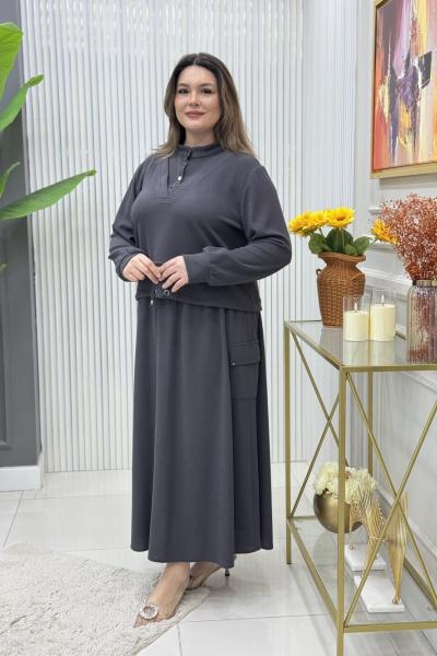 Aybüke Etekli Takım Antrasit