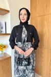 Ayça Etekli Takım Siyah