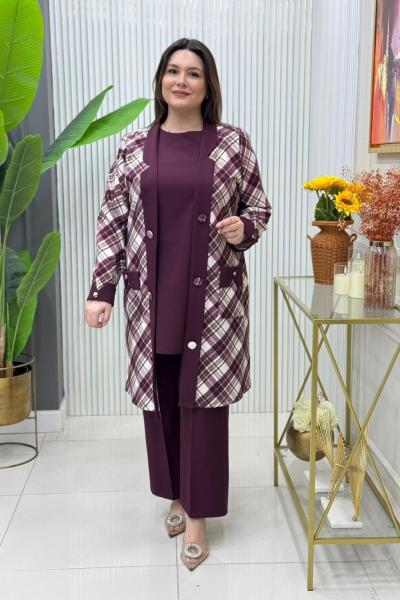 Büşra 3lü Takım Mürdüm