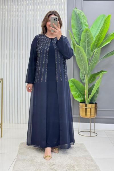 Cansel Elbise Lacivert