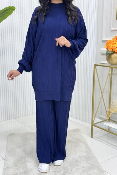 Cevher Triko Takım Lacivert