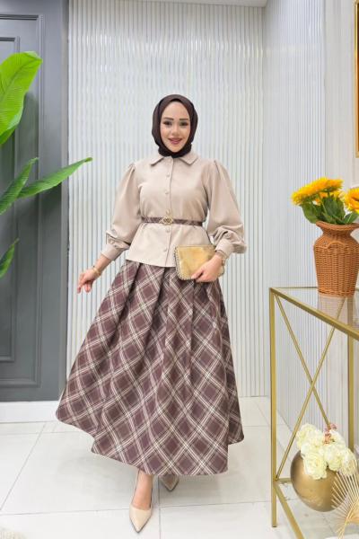 Devin Etekli Takım  Krem