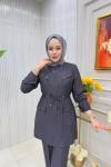 Dilara Tunik Takım Antrasit
