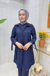 Emine Üçlü Takım Lacivert