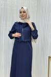 Eylül Elbise Lacivert
