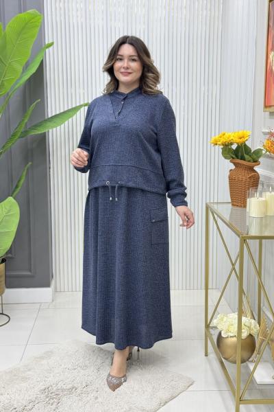 Gamze Etekli Takım Lacivert