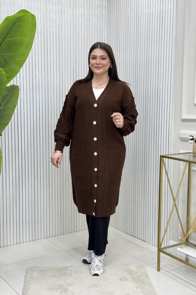 Gizem Hırka Kahverengi