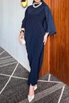 Gümüş Elbise Lacivert