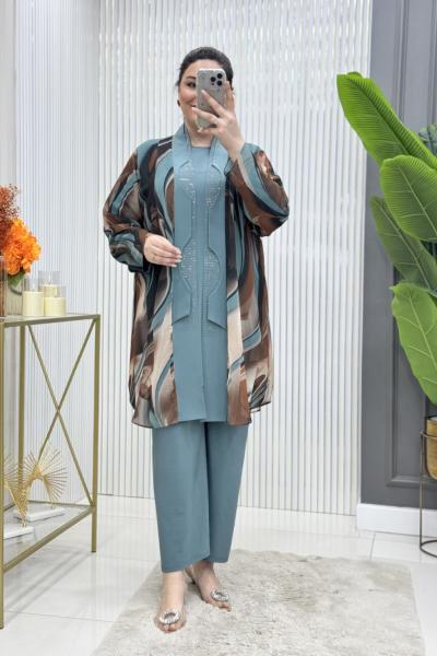 İkra Üçlü Takım Çağla Yeşili