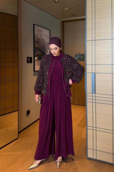 İlkay üçlü Takım Mürdüm