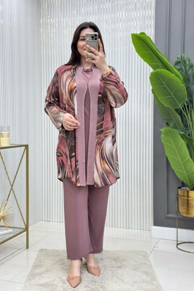 Melisa 3lü Takım Gül