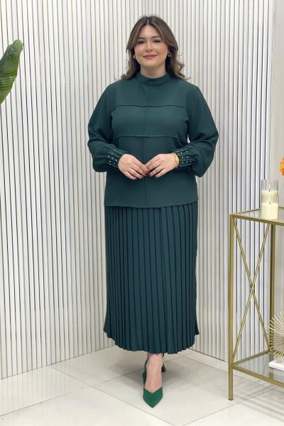 Nezaket Etekli Takım Zümrüt