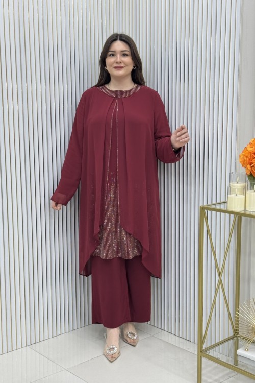 Öykü Takım Bordo