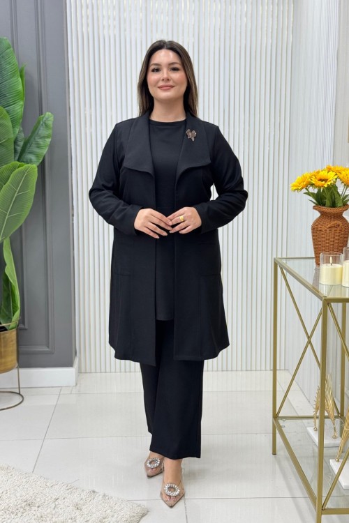 Özlem Üçlü Takım Siyah