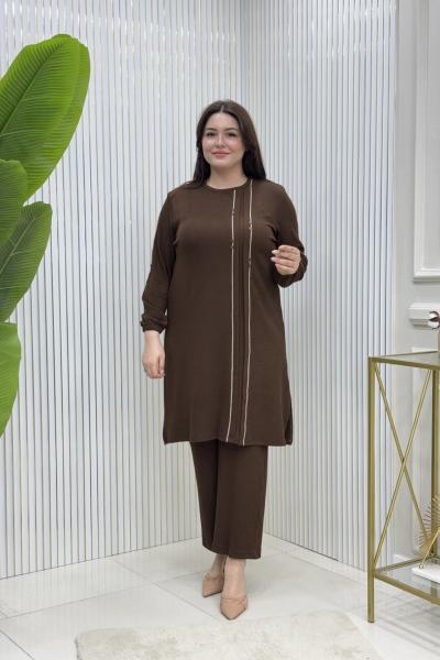 Songül Takım Kahverengi