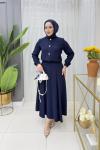 Yasemin  Etekli Takım  Lacivert