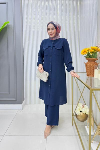 Zamira Tunik Takım Lacivert