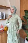Zehra Elbise Su Yeşili