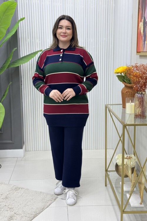 Zerrin Triko Takım Lacivert