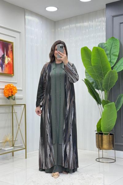 Züleyha Elbise Haki