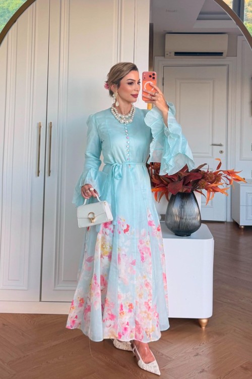 Ahenk Elbise Mint Yeşili Mint Yeşili
