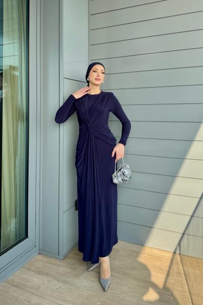 Ahsen Elbise Lacivert Lacivert