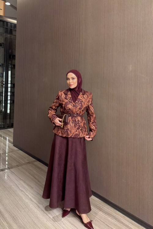 Alen Etekli Takım Bordo  BORDO