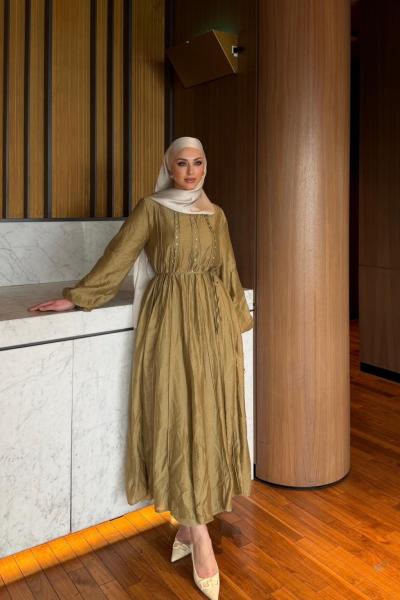 Alev Elbise Yağ Yeşili Yağ Yeşili