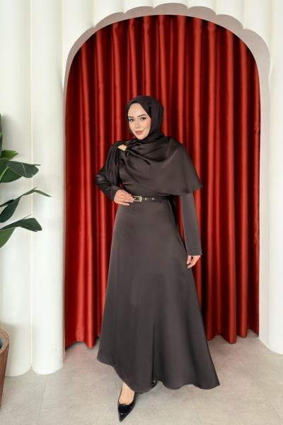 Aleyna Elbise Acı Kahve Acı Kahve