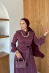 Amara Elbise Bordo BORDO