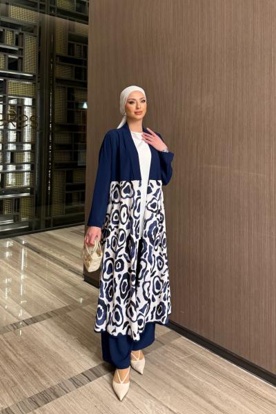 Andaç Pantolonlu Takım Lacivert Lacivert