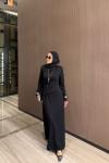 Armina Elbise Siyah  SİYAH