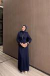 Armina Elbise Lacivert  LACİVERT