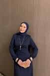 Armina Elbise Lacivert  LACİVERT