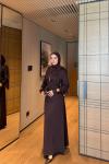 Armina Elbise Kahve  KAHVE