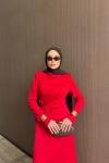Armina Elbise Kırmızı  Kırmızı