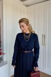 Arzu Elbise Lacivert Lacivert