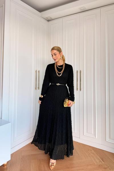 Asil Elbise Siyah Siyah