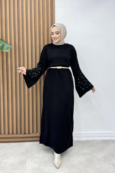 Asrın Elbise Siyah Siyah