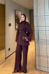 Atike Pantolon Takım Bordo  BORDO