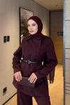 Atike Pantolon Takım Bordo  BORDO