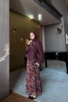 Ayaz Etekli Takım Bordo  BORDO