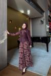 Ayaz Etekli Takım Bordo  BORDO
